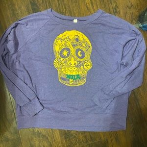 Nola skull sweatshirt